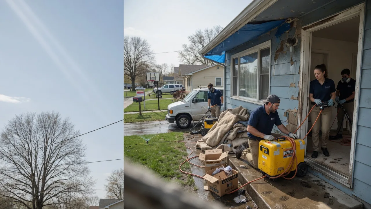 Basement Flood Cleanup in Pulaski, PA near me